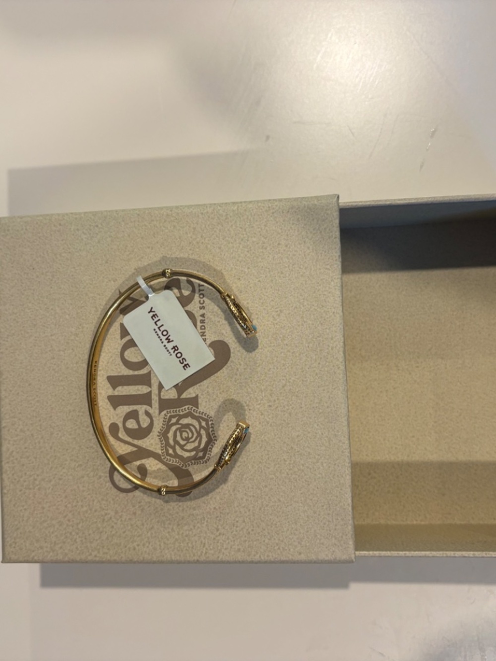 Brand New Noble Vintage Gold Horseshoe Cuff Bracelet - Picture 4 of 5